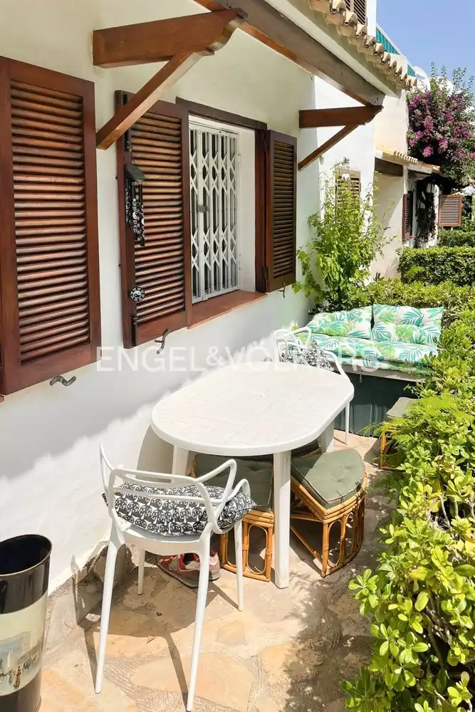 Terraza de Casa o chalet en venta en Dénia con Aire acondicionado, Calefacción y Jardín privado