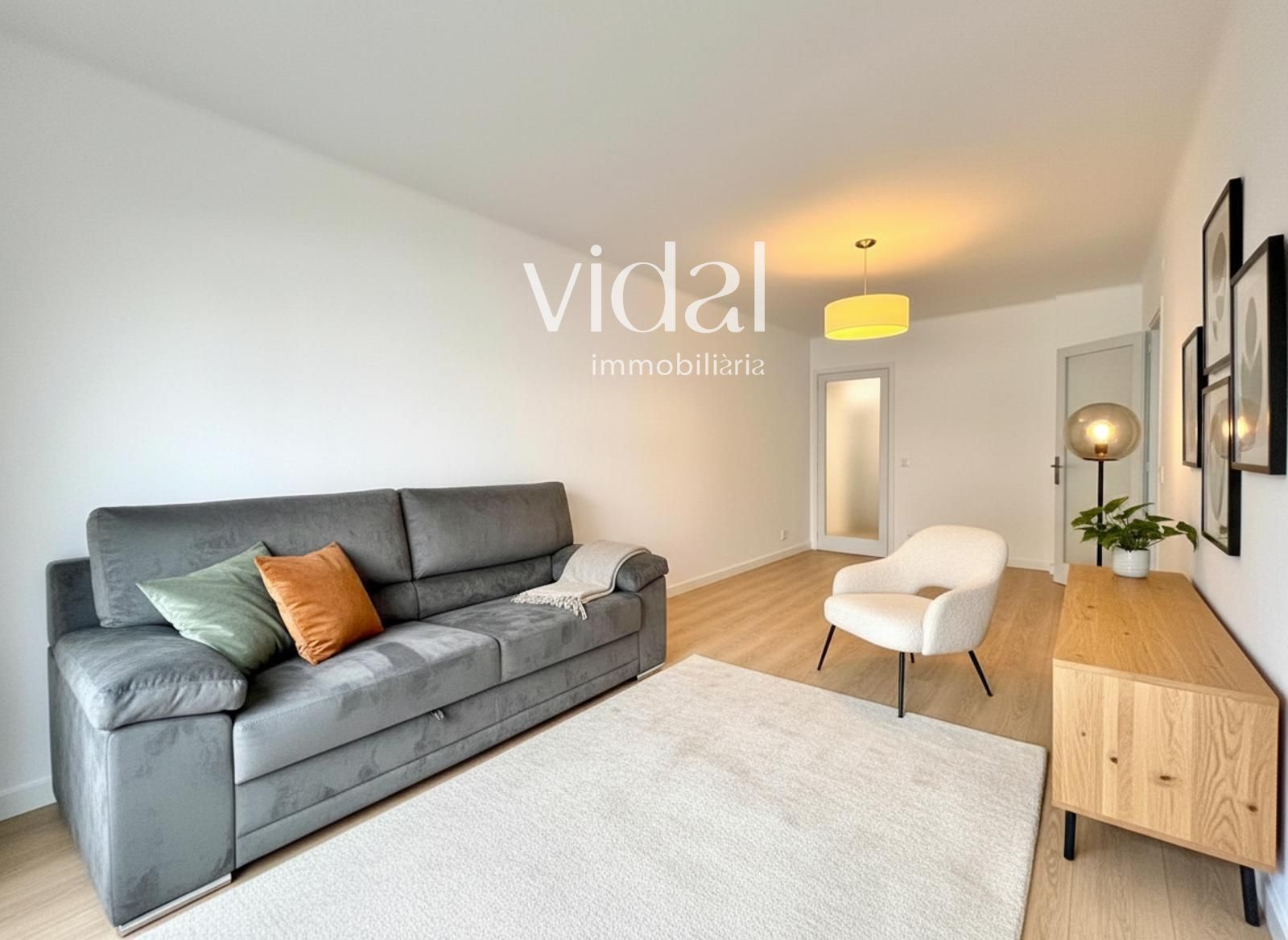 Wohnzimmer von Wohnung zum Verkauf in Palamós mit Klimaanlage, Heizung und Möbliert