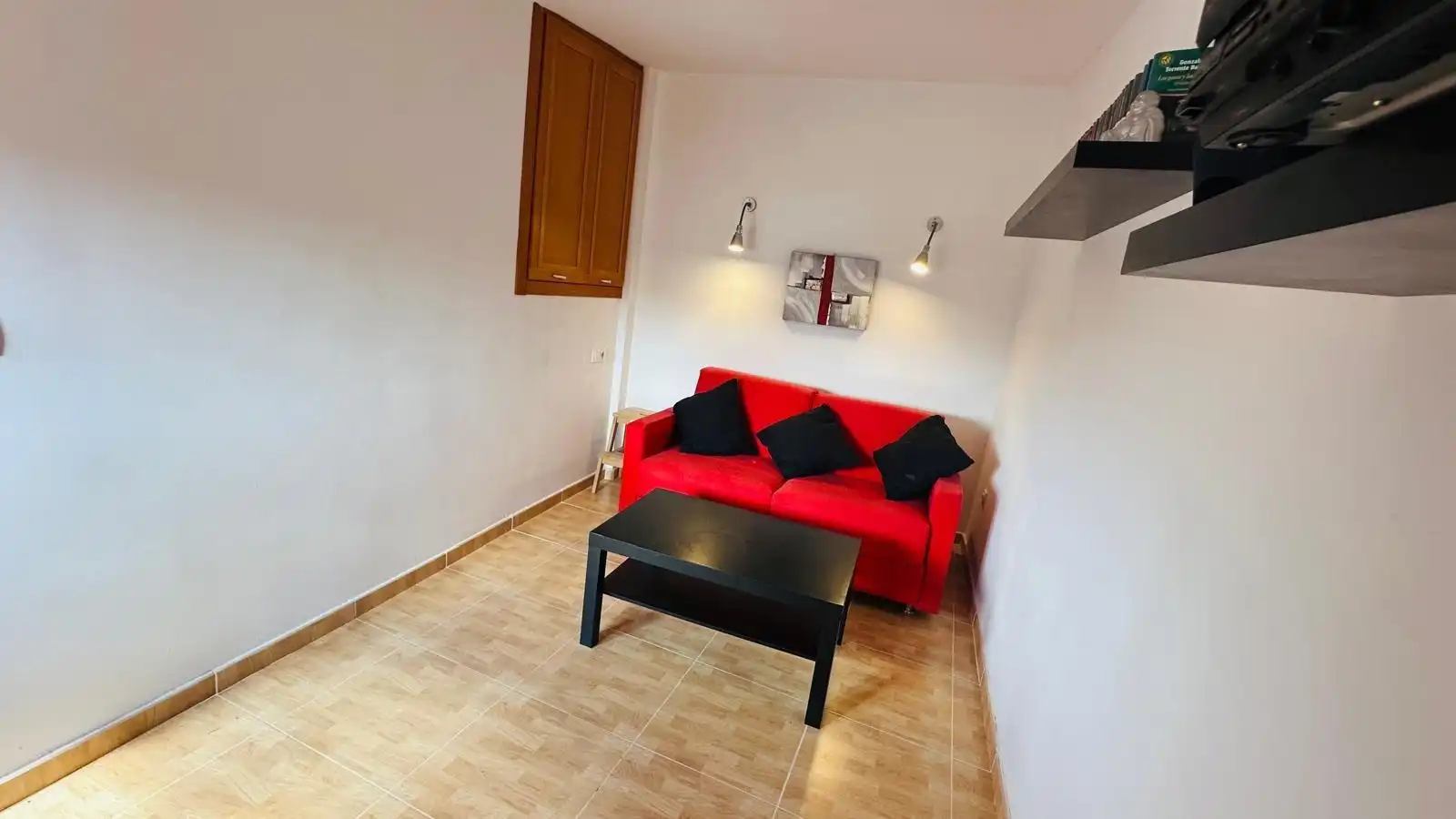 Sala de estar de Finca rústica en venta en Albalate del Arzobispo con Calefacción, Terraza y Trastero