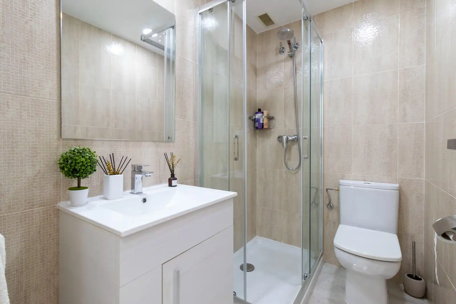 Bathroom of Flat for sale in Santa Pola  with Furnished and Community pool