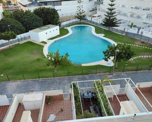 Swimming pool of Apartment for sale in Roquetas de Mar  with Air Conditioner, Terrace and Community pool