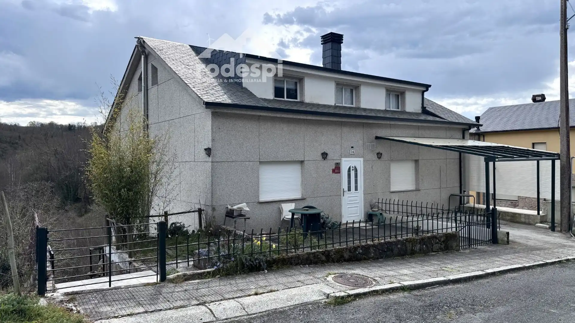 Vista exterior de Casa o chalet en venta en Montederramo con Calefacción, Trastero y Amueblado