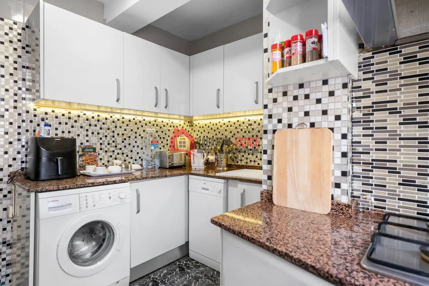 Cocina de Apartamento en venta en Valencia con Aire acondicionado, Terraza y Amueblado