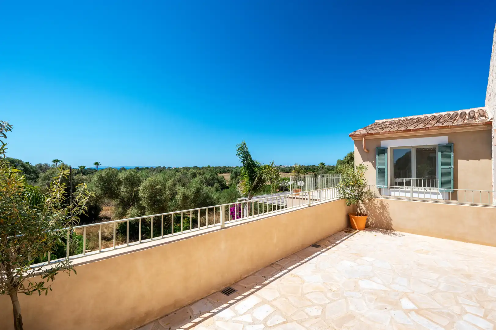 Terraza de Finca rústica en venta en Campos del Río con Aire acondicionado, Calefacción y Terraza