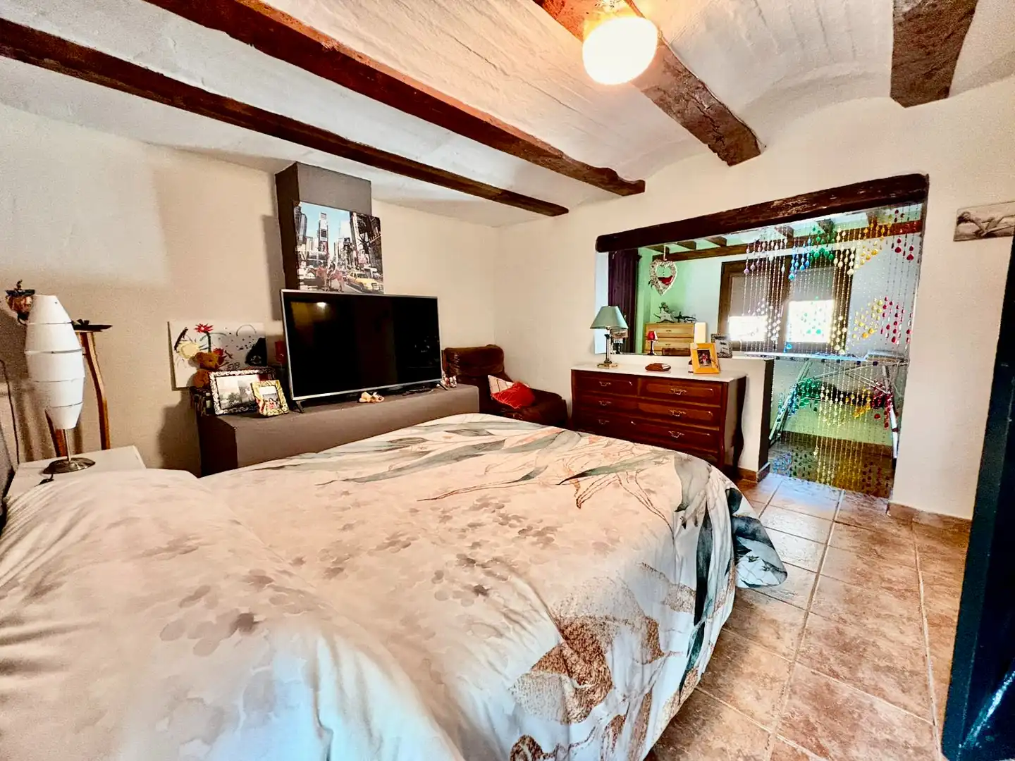 Habitación de Finca rústica en venta en Ibi con Aire acondicionado y Terraza