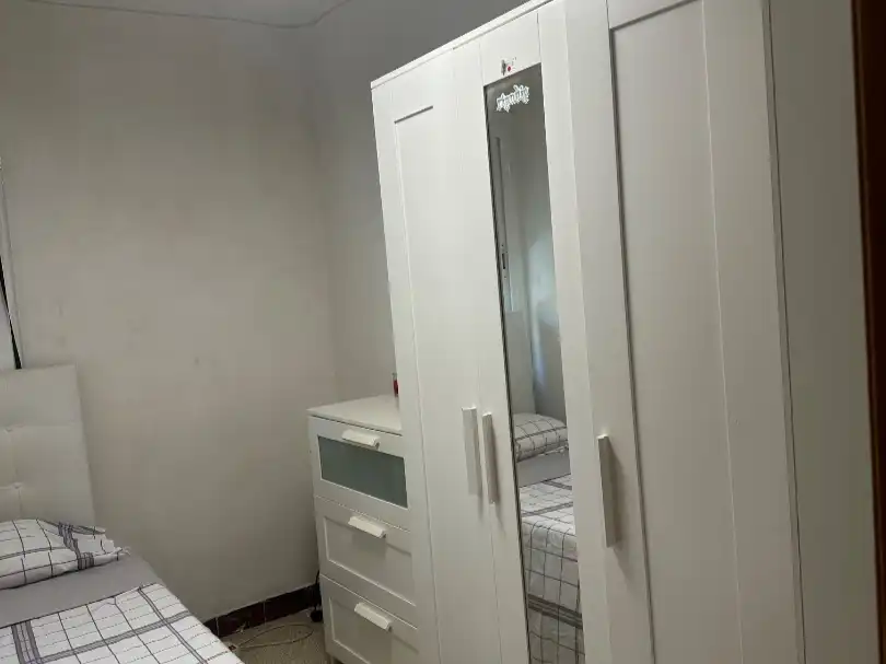 Bedroom of Flat for share in Cornellà de Llobregat  with Heating, Furnished and Oven