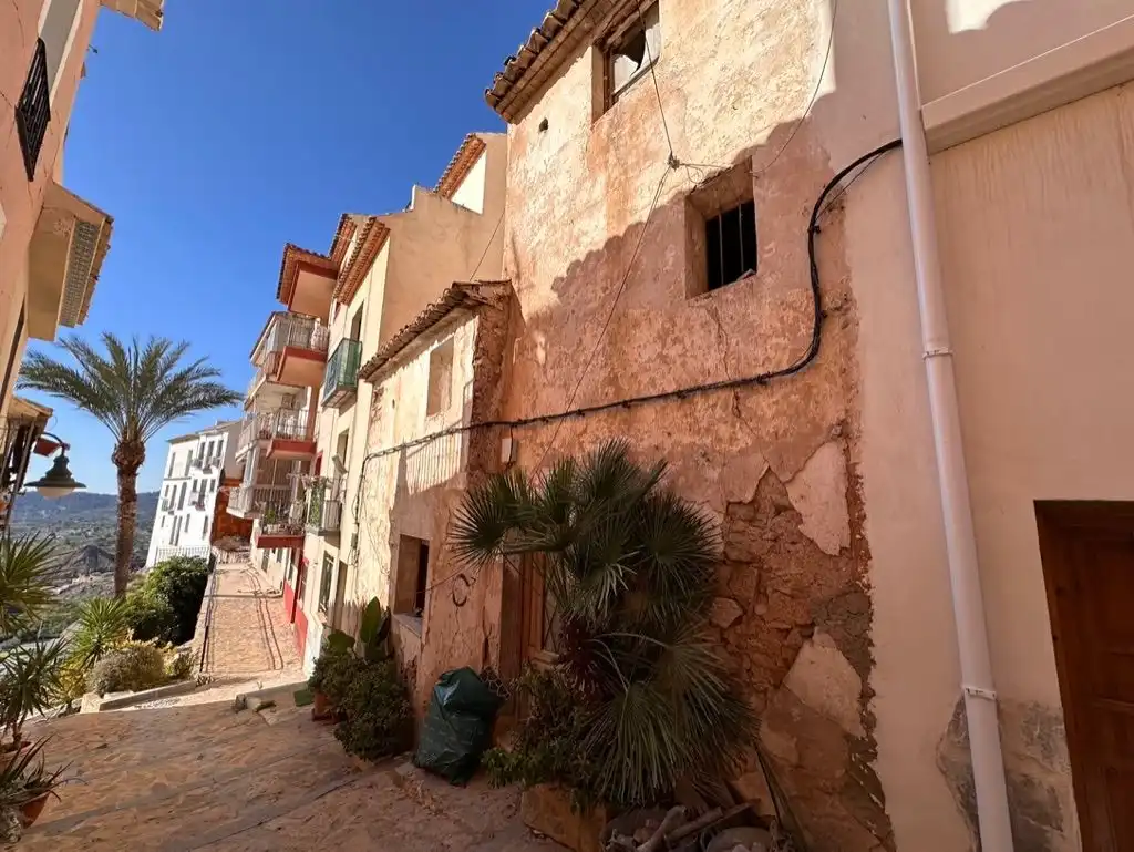 Vista exterior de Finca rústica en venta en Finestrat