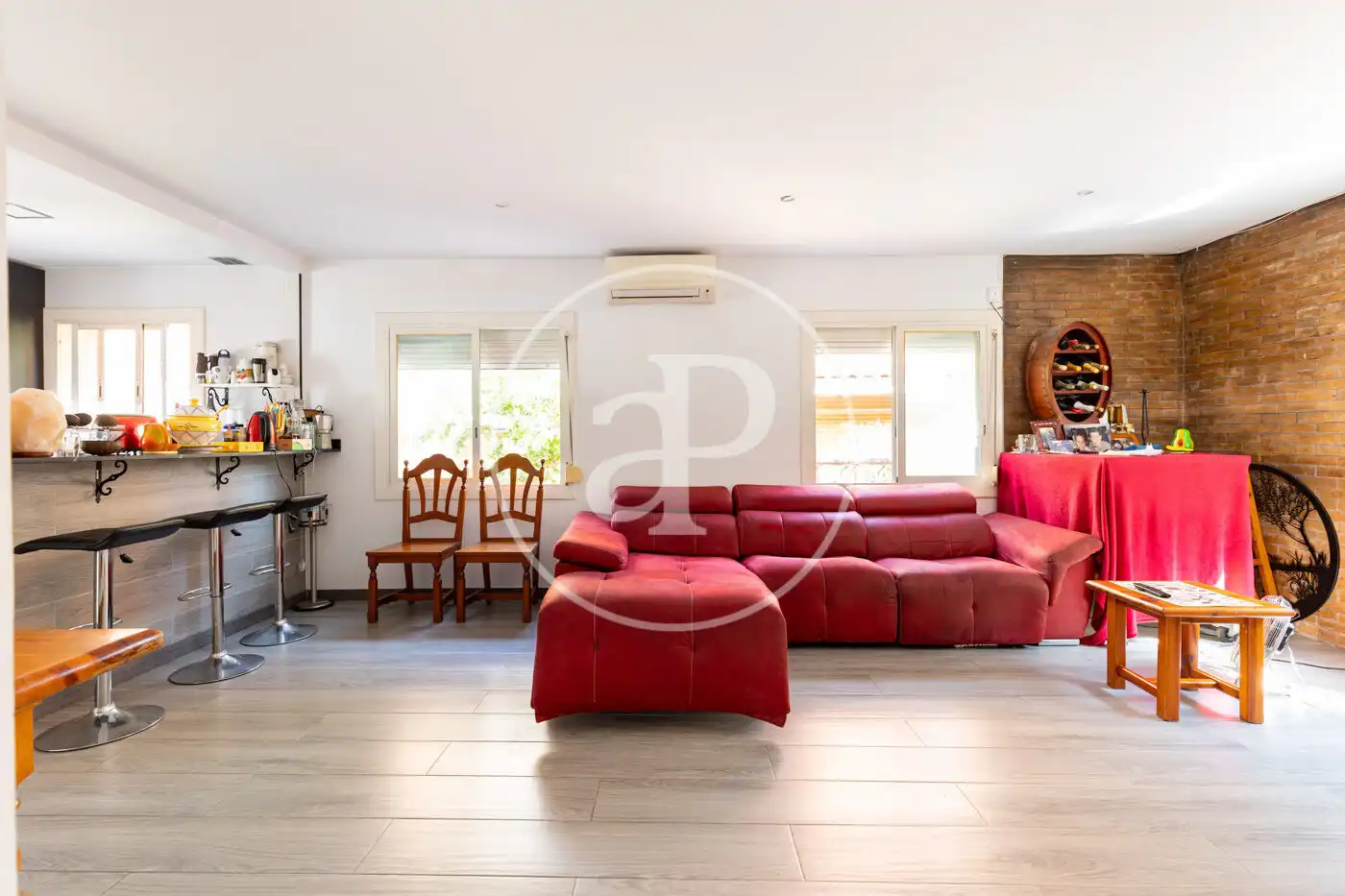 Living room of Flat for sale in Rubí  with Air Conditioner, Heating and Private garden