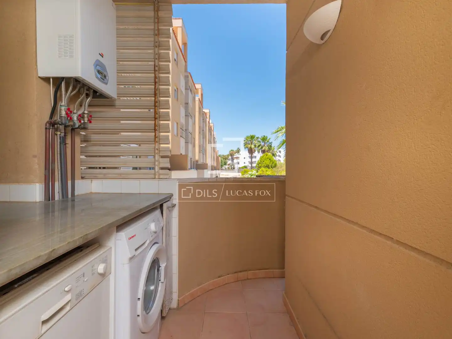 Terrasse von Wohnung zum Verkauf in Eivissa mit Klimaanlage, Privatgarten und Terrasse