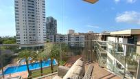 Balcony of Flat for sale in  Barcelona Capital  with Air Conditioner, Heating and Private garden