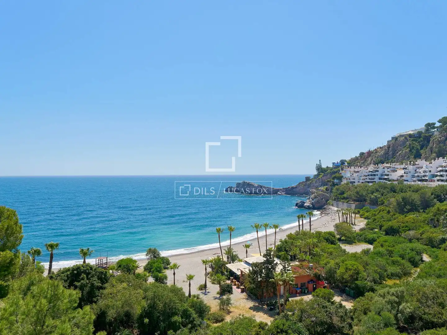 Exterior view of Flat for sale in Almuñécar  with Air Conditioner, Terrace and Swimming Pool