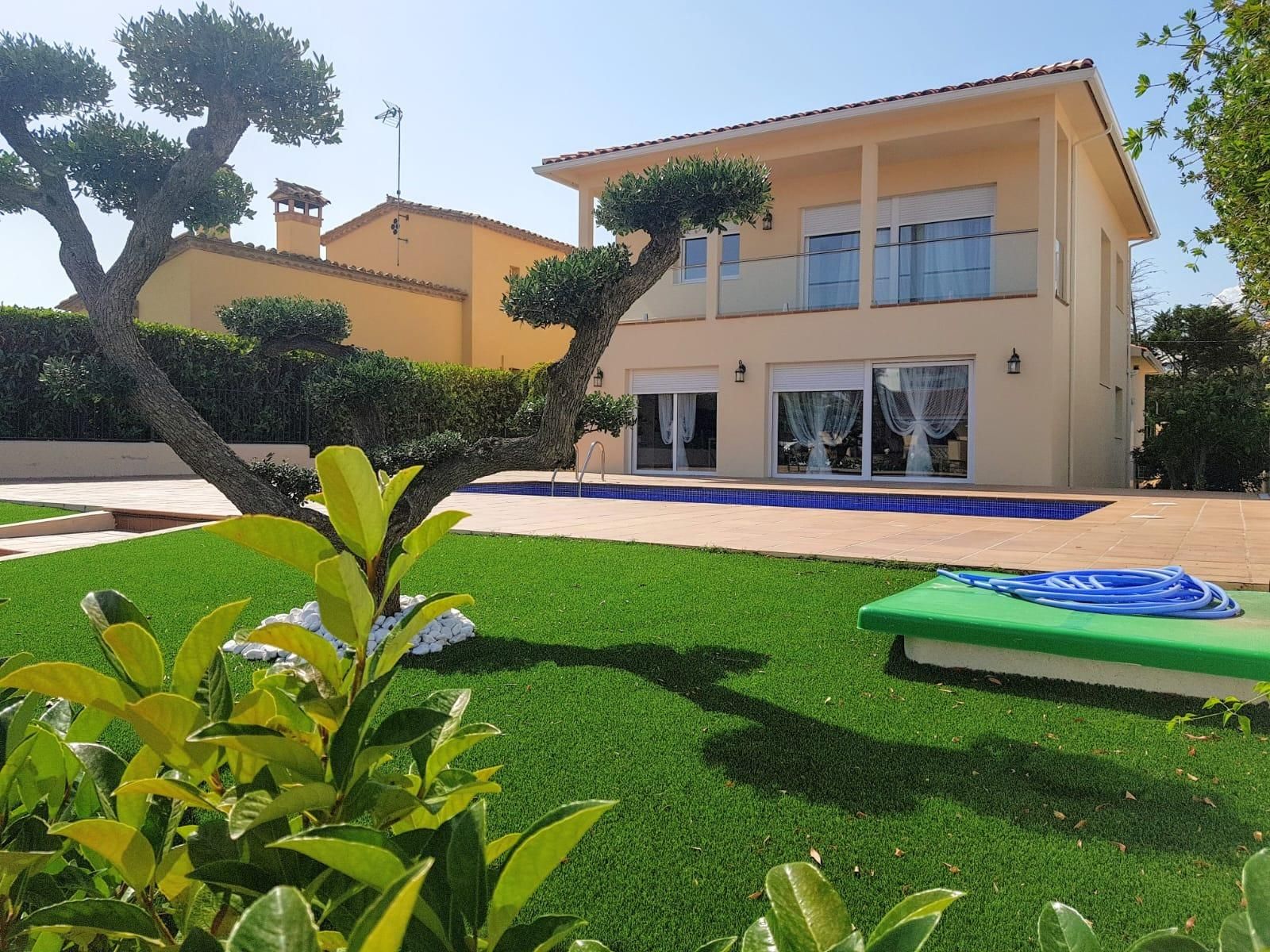 Jardín de Casa o chalet en venta en Roses con Jardín privado, Terraza y Piscina
