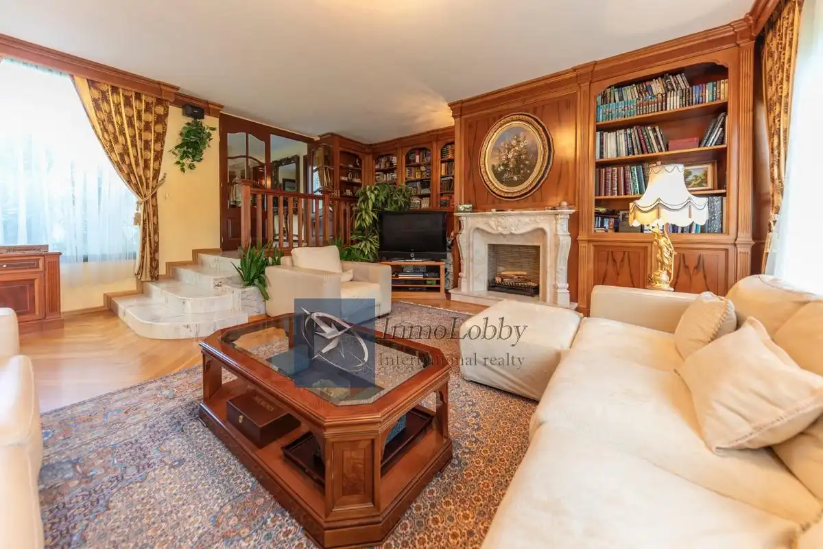 Sala d'estar de Casa o xalet en venda en Castell d'Aro, Platja d'Aro i s'Agaró amb Aire condicionat, Calefacció i Parquet
