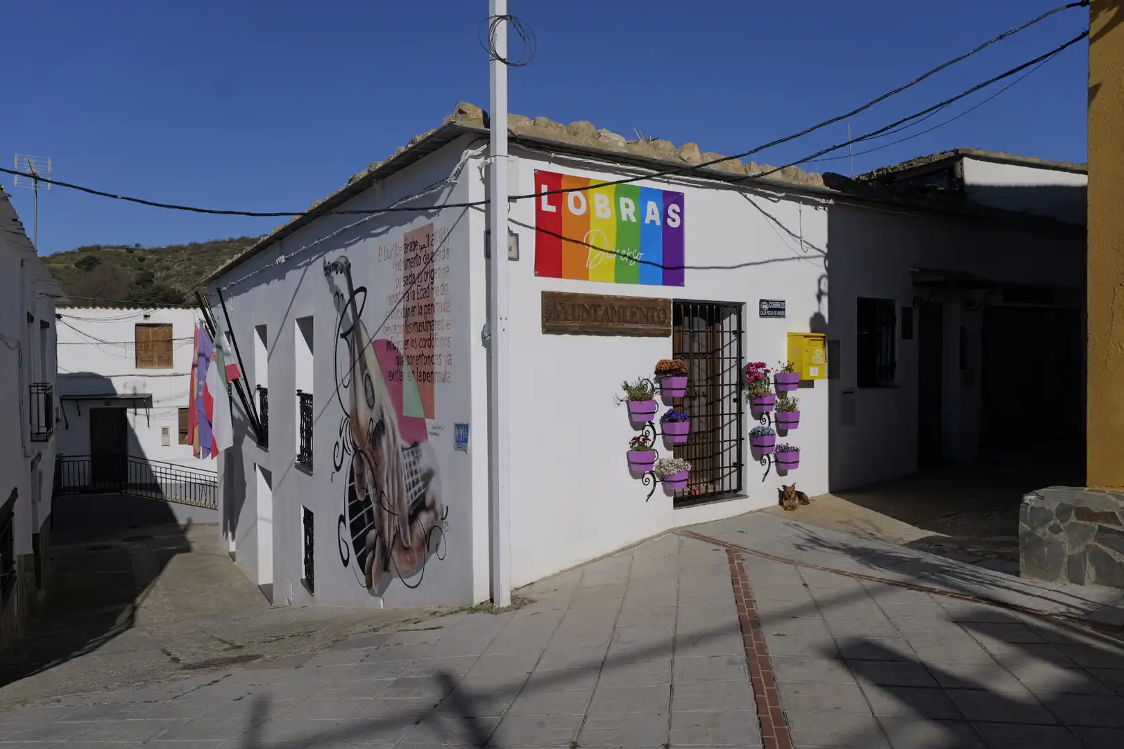 Vista exterior de Casa adosada en venda en Lobras amb Terrassa