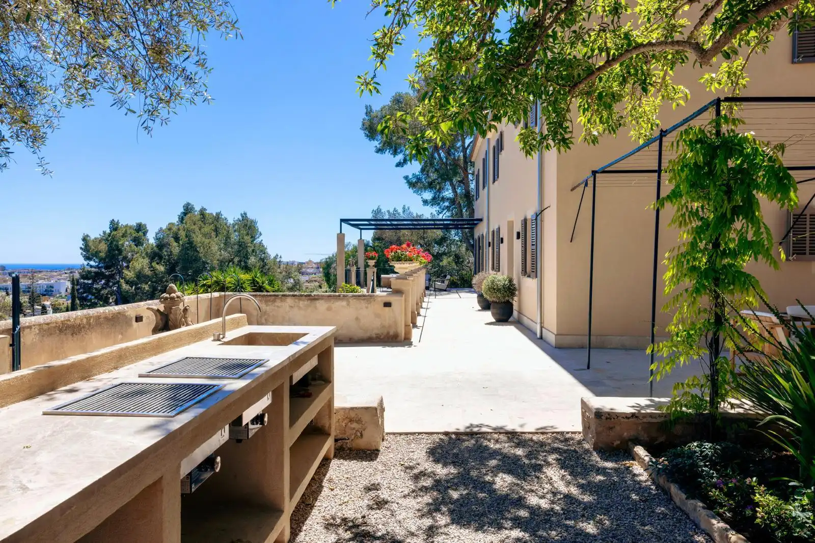 Terrassa de Casa o xalet en venda en  Palma de Mallorca amb Aire condicionat, Jardí privat i Terrassa