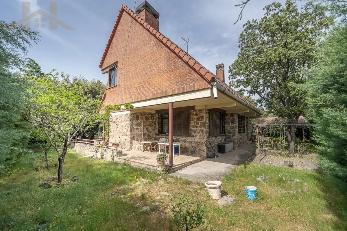 Vista exterior de Casa o chalet en venta en Alpedrete con Trastero