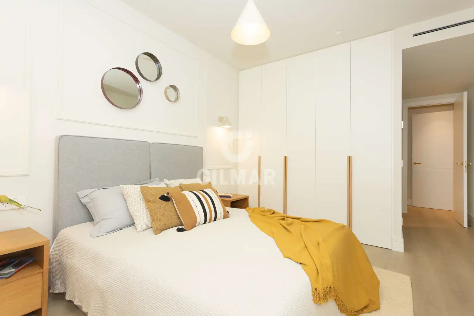 Bedroom of Flat for sale in Madrid  with Heating, Private garden and Storage room