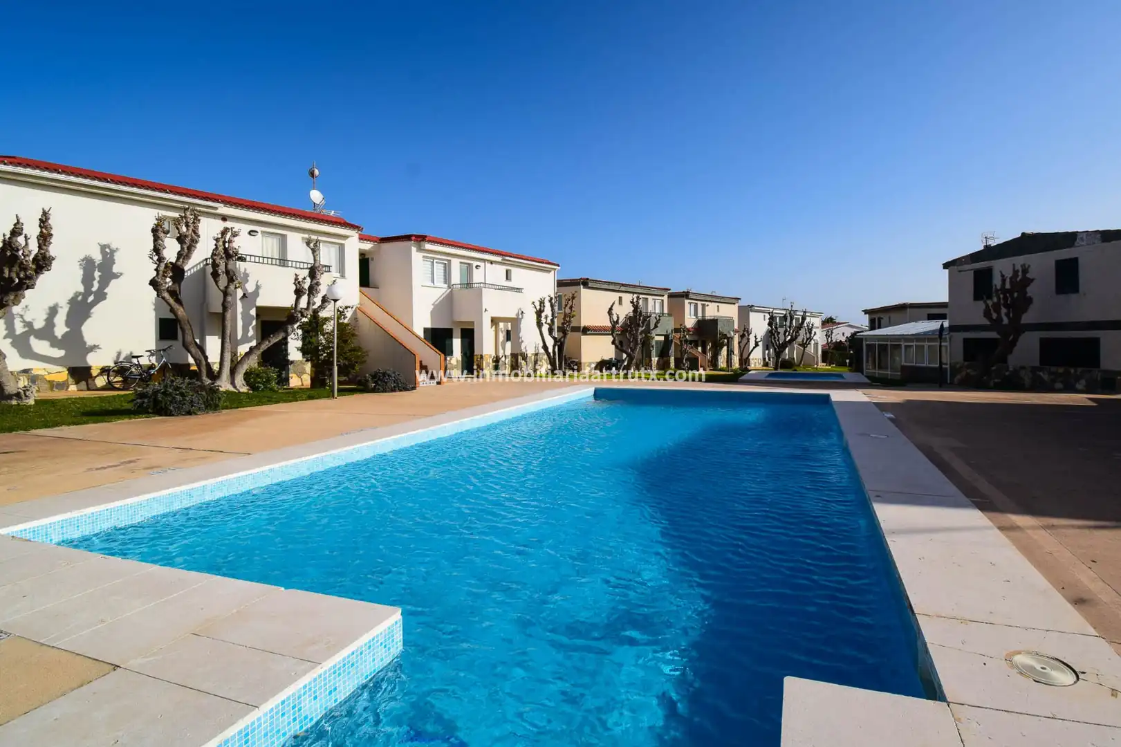 Apartament amb piscina en venda a Cala en Blanes
