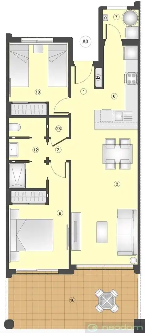 Piso con piscina en venta en C. Viena, imagen 10