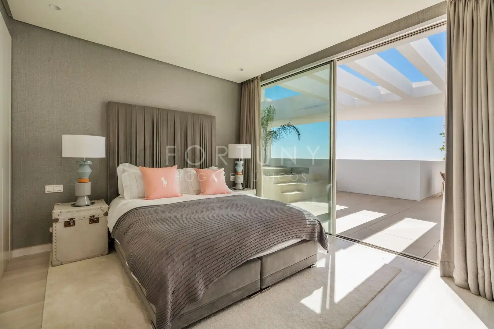 Schlafzimmer von Maisonette zum Verkauf in Ojén mit Klimaanlage, Heizung und Terrasse
