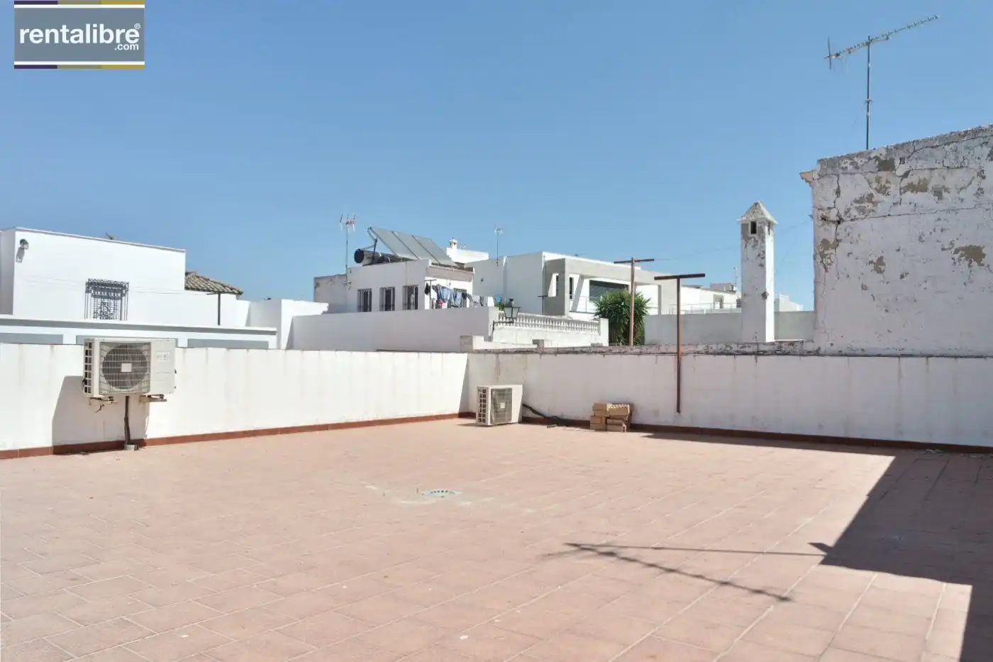 Vista exterior de Casa o chalet en venta en Trebujena con Terraza