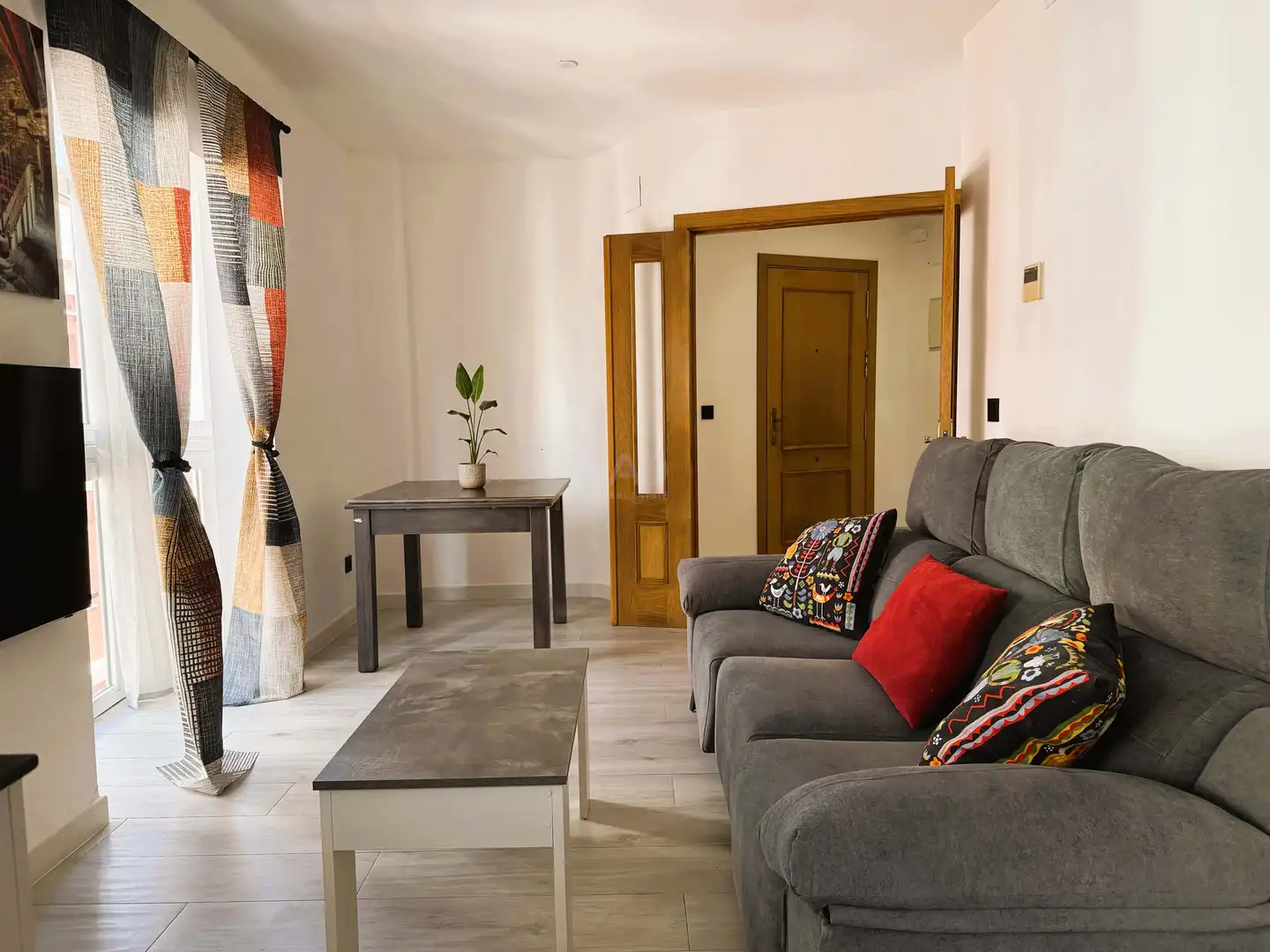 Wohnzimmer von Dachboden zum Verkauf in Chiclana de la Frontera mit Klimaanlage, Heizung und Terrasse