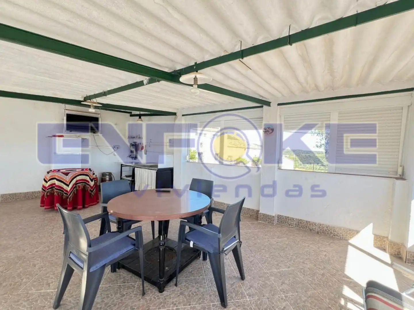 Terraza de Casa o chalet en venta en Benquerencia de la Serena con Terraza, Trastero y Amueblado