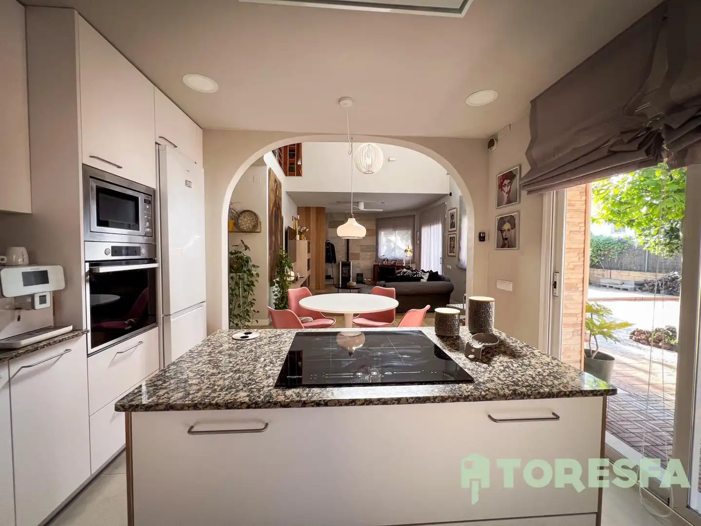 Cocina de Casa o chalet en venta en Lliçà d'Amunt con Jardín privado y Parquet
