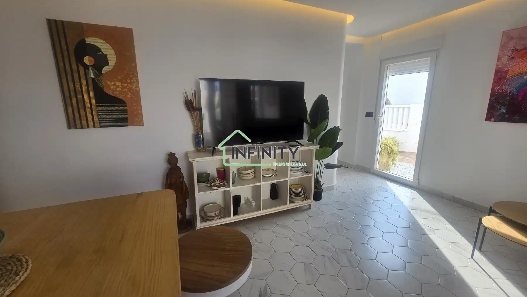 Living room of Houses for sale in Oliva  with Air Conditioner, Heating and Terrace