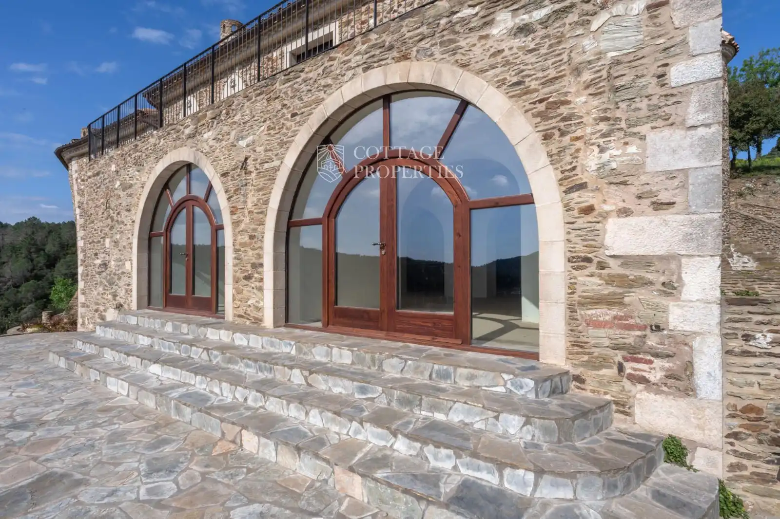 Exterior view of Country homes for sale in Llambilles  with Air Conditioner, Heating and Private garden