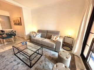 Living room of Apartment to rent in Estepona  with Air Conditioner, Heating and Terrace