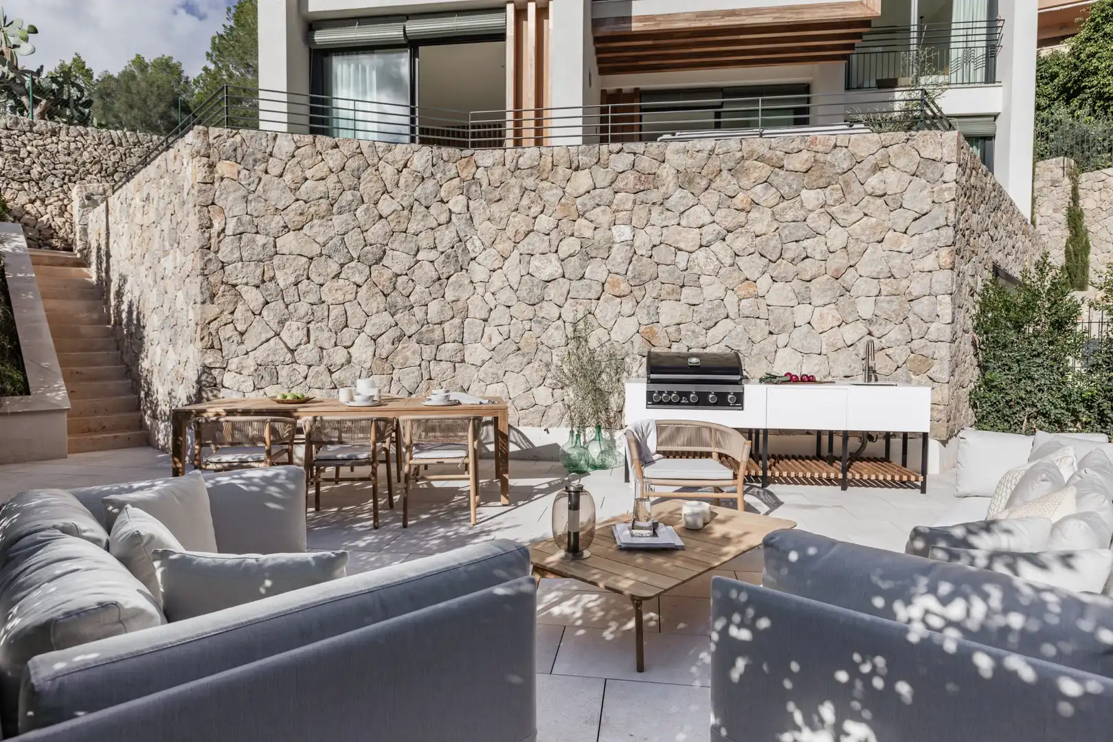 Terrassa de Apartament en venda en  Palma de Mallorca amb Aire condicionat, Jardí privat i Terrassa