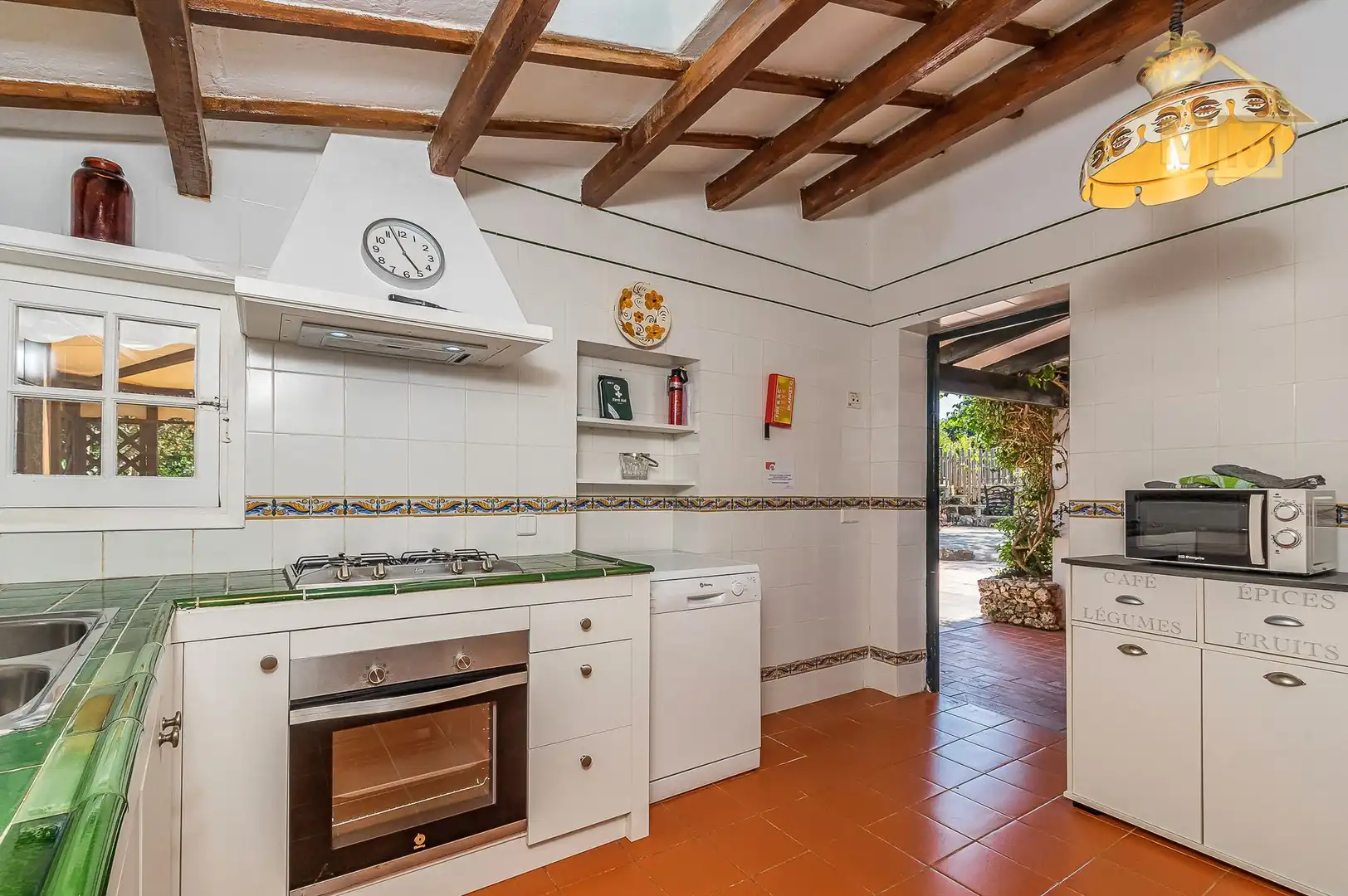 Cocina de Casa o chalet en venta en Es Castell con Aire acondicionado, Calefacción y Jardín privado