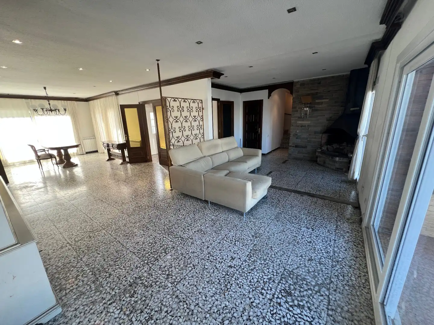 Sala de estar de Casa o chalet en venta en Tàrrega con Calefacción, Jardín privado y Terraza