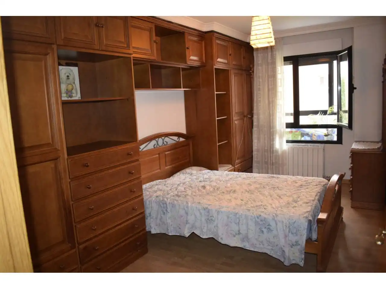 Bedroom of Flat for rent in León Capital   with Heating, Terrace and Furnished