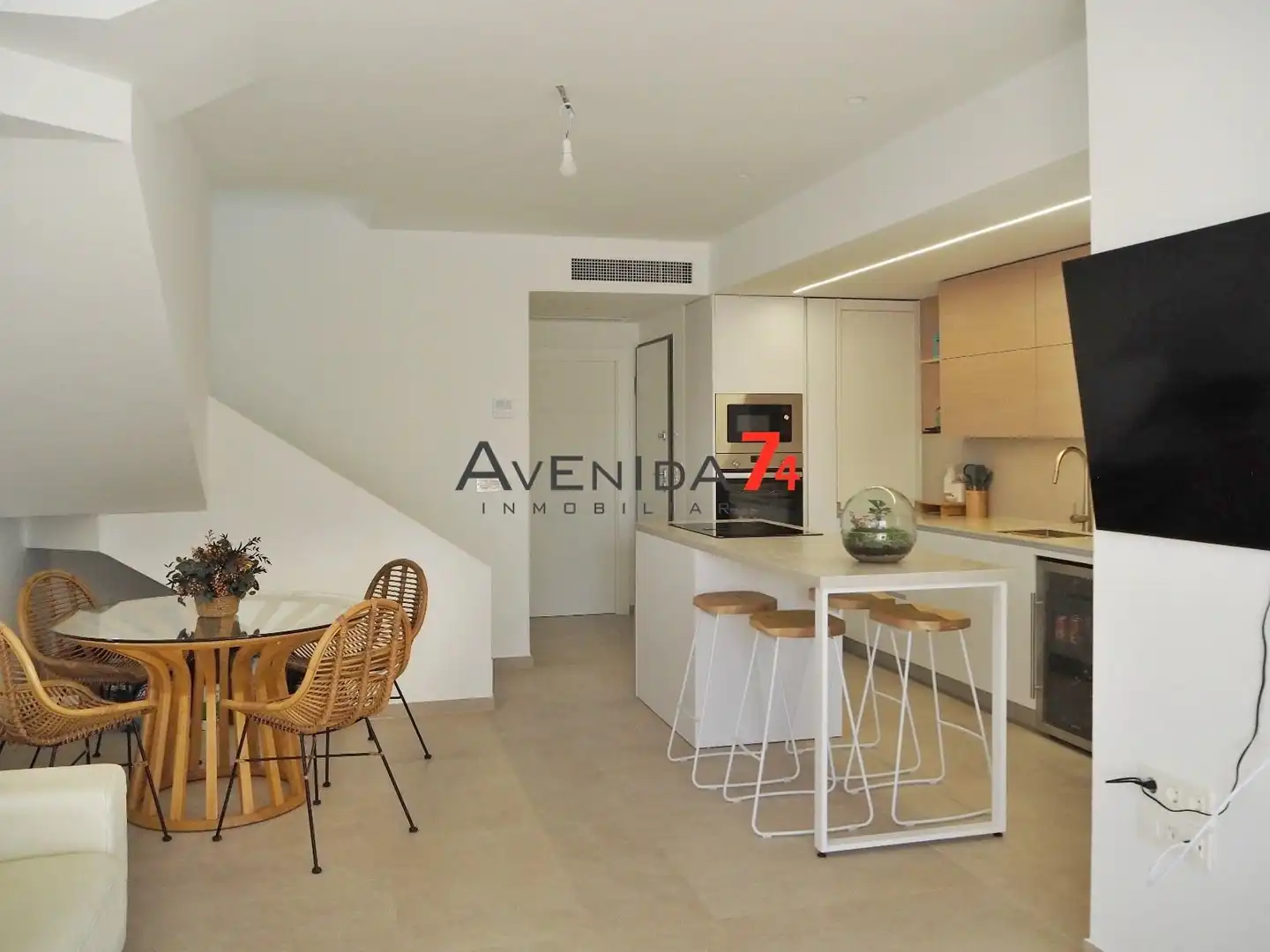 Cocina de Casa o chalet en venta en Cuevas del Almanzora con Aire acondicionado, Calefacción y Jardín privado
