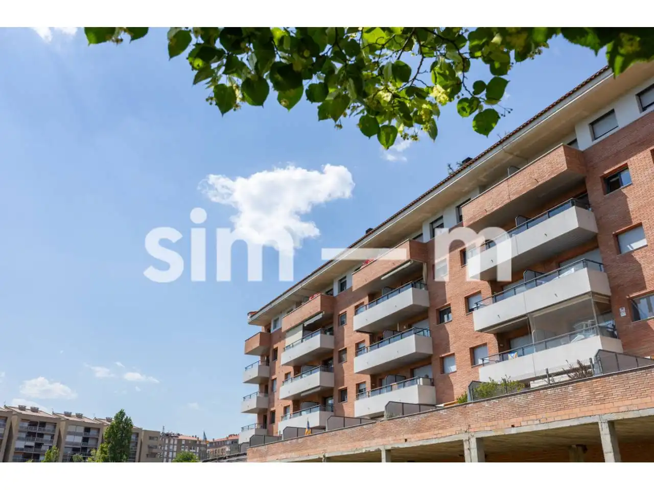 Exterior view of Flat for sale in Vic  with Heating, Parquet flooring and Terrace