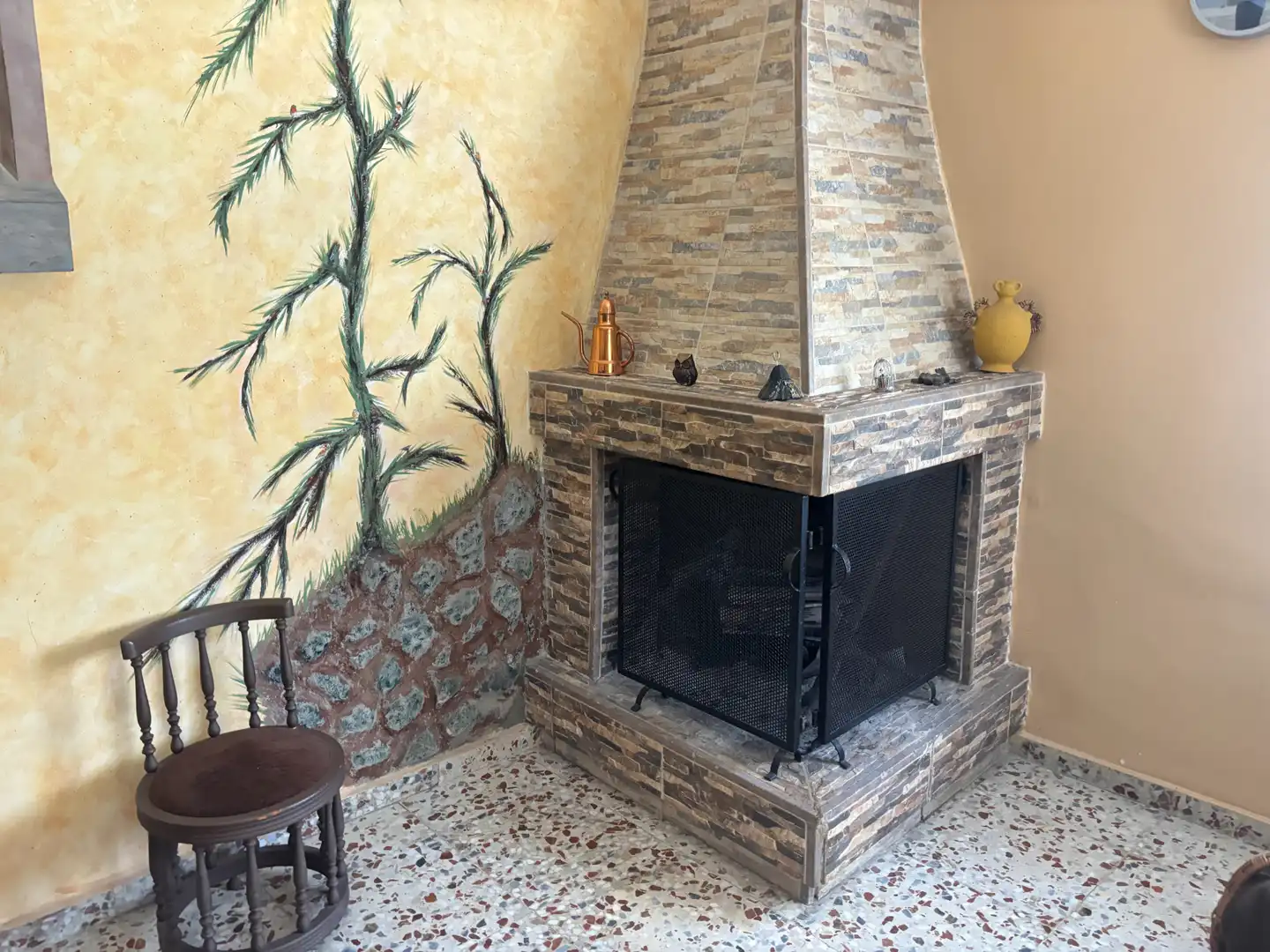 Sala d'estar de Finca rústica en venda en Andújar amb Aire condicionat, Jardí privat i Piscina