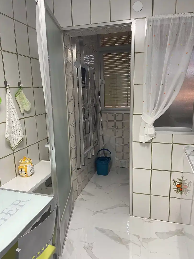 Bany de Apartament de lloguer en Mazarrón amb Aire condicionat, Calefacció i Moblat