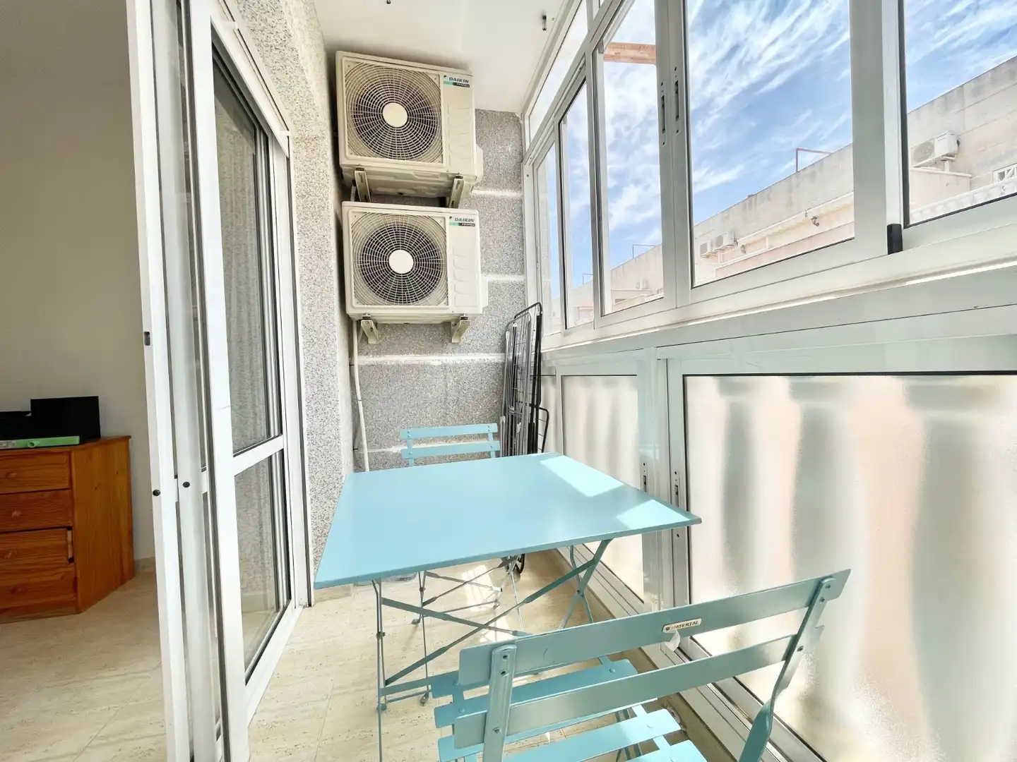 Terrassa de Apartament de lloguer en Torrevieja amb Calefacció, Terrassa i Piscina