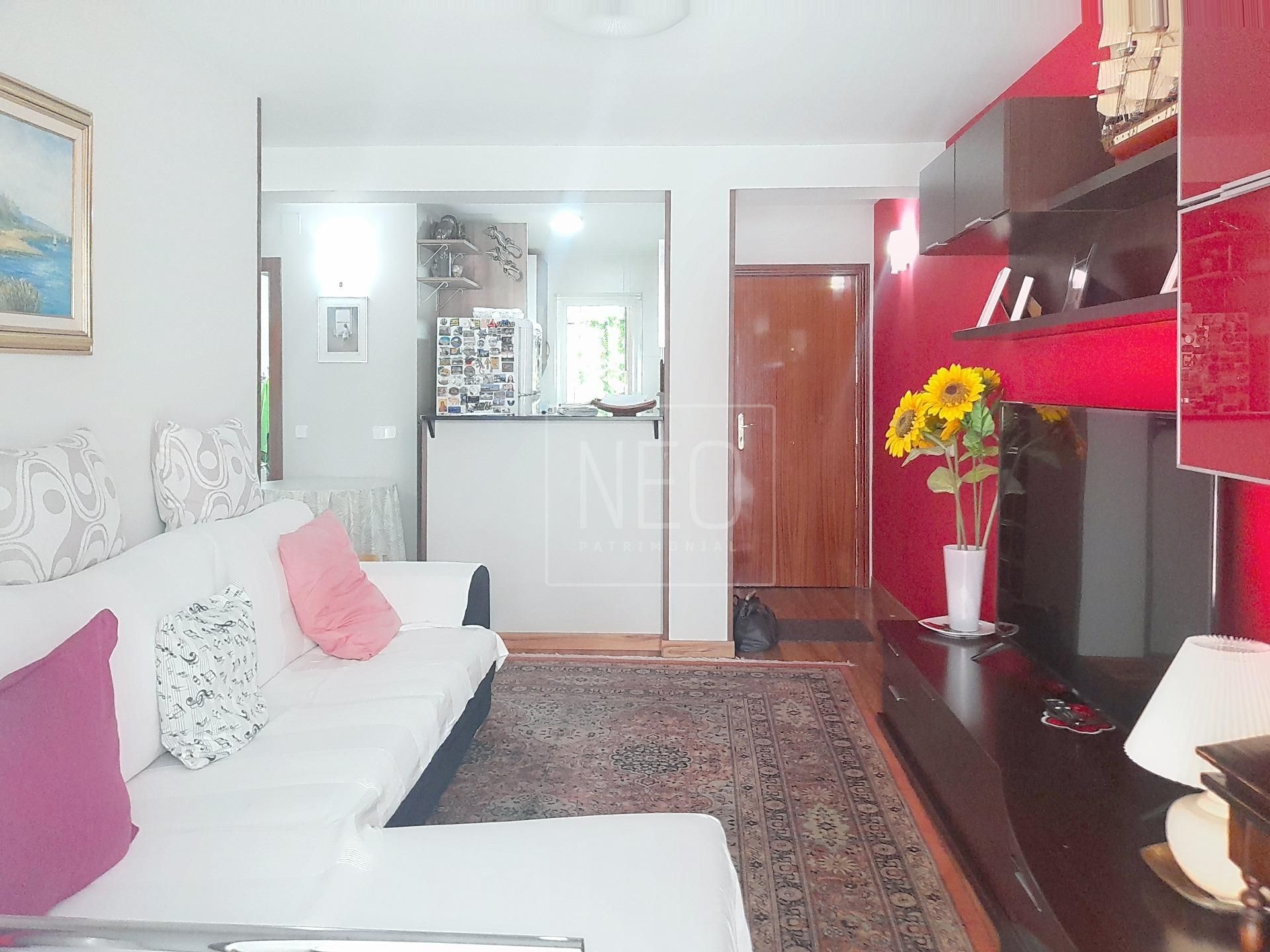 Living room of Flat for sale in  Madrid Capital  with Air Conditioner and Terrace
