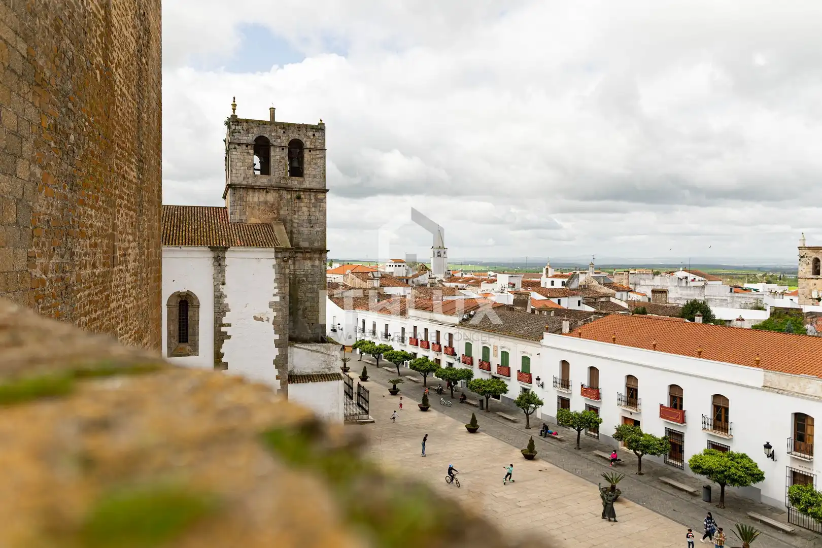 Exterior view of Flat for sale in Olivenza  with Air Conditioner and Balcony