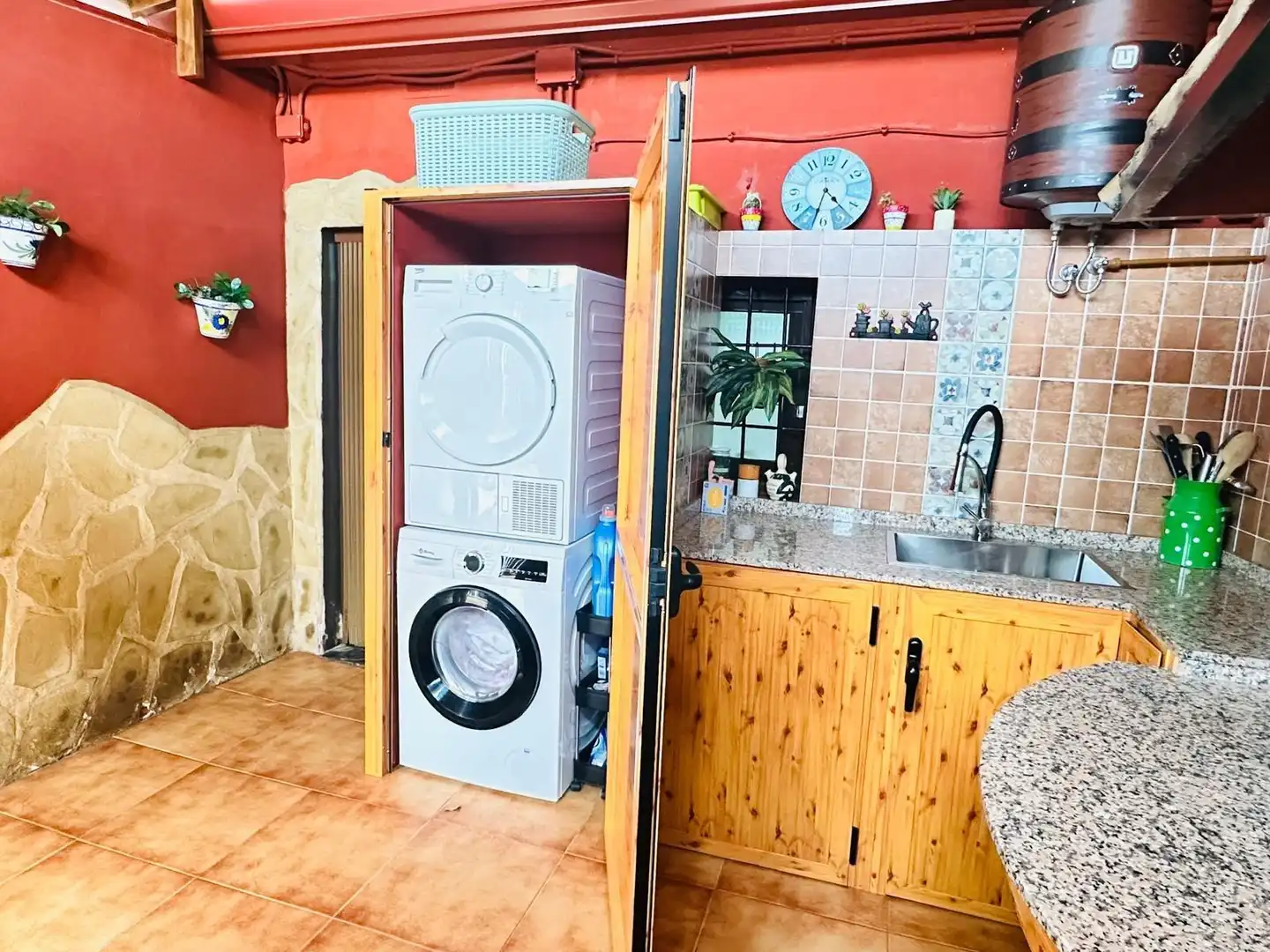 Cuina de Casa o xalet en venda en Ulea amb Aire condicionat, Calefacció i Jardí privat