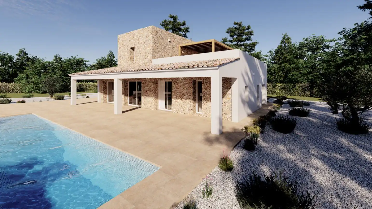Casa rustica con piscina in vendita a Benissa pueblo, imagen 5