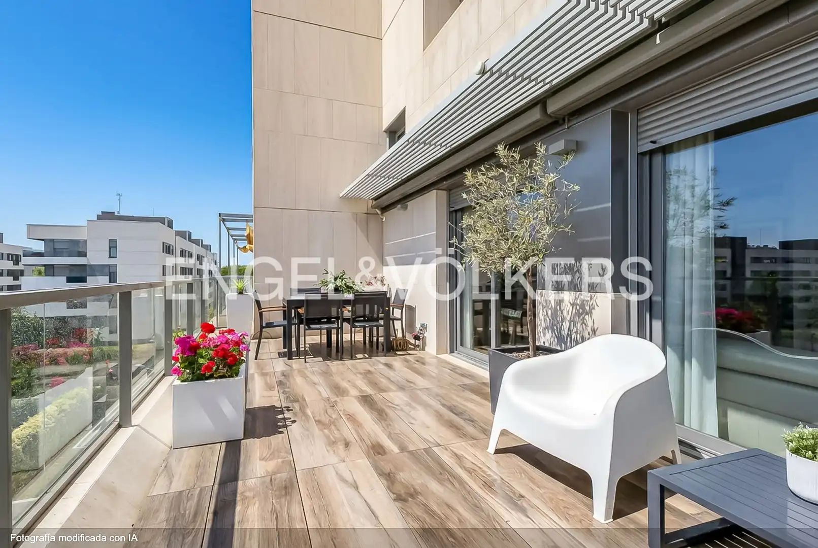 Terrace of Duplexes for sale in La Moraleja  with Air Conditioner, Heating and Terrace