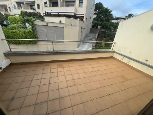 Terraza de Casa adosada en venta en Sant Andreu de Llavaneres con Aire acondicionado, Calefacción y Jardín privado