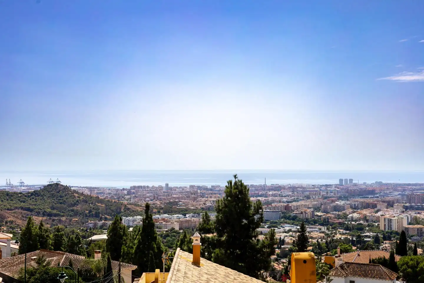 Exterior view of Houses for sale in Málaga  with Private garden, Terrace and Swimming Pool