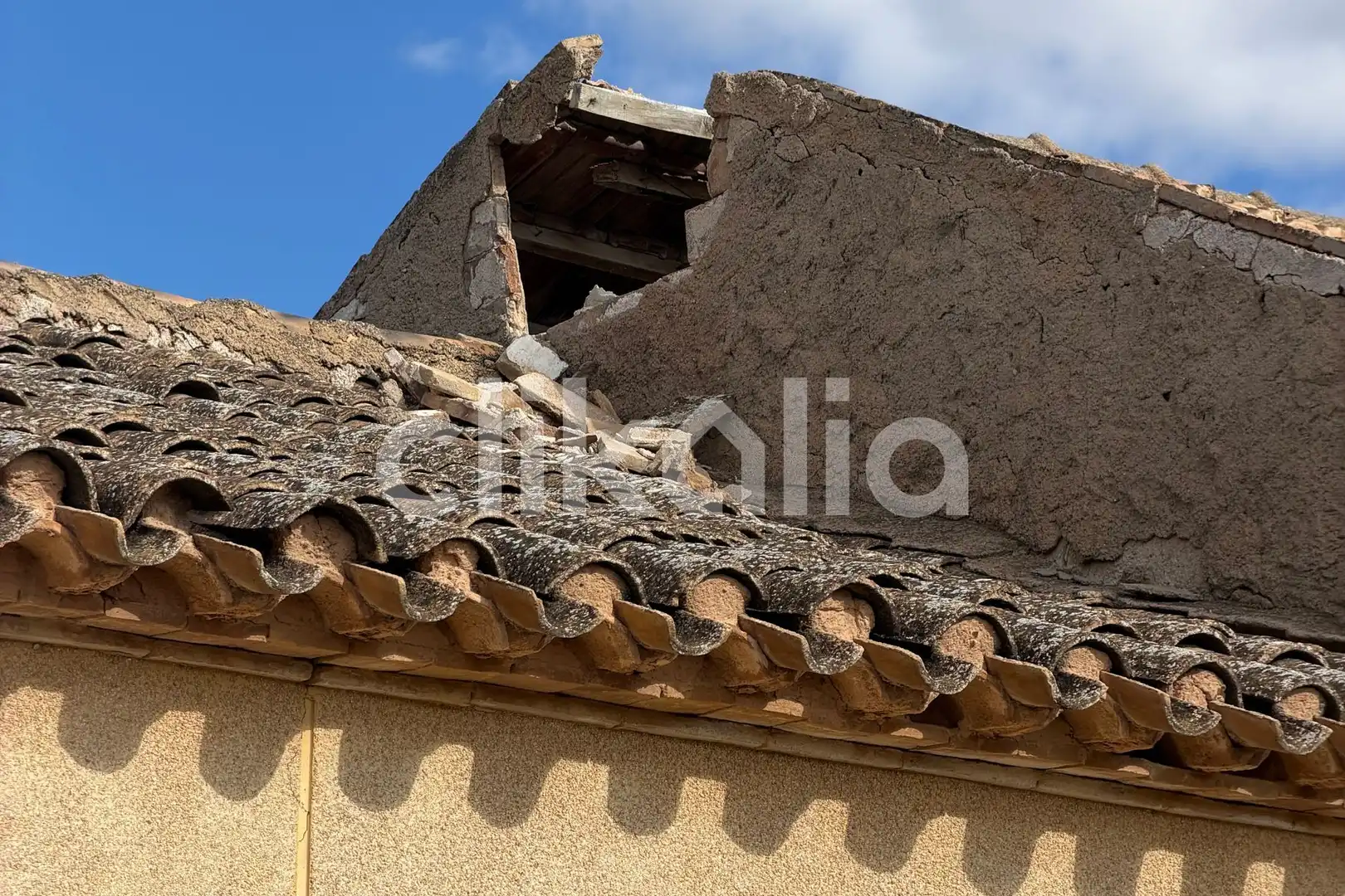 Vista exterior de Casa o xalet en venda en Cartagena