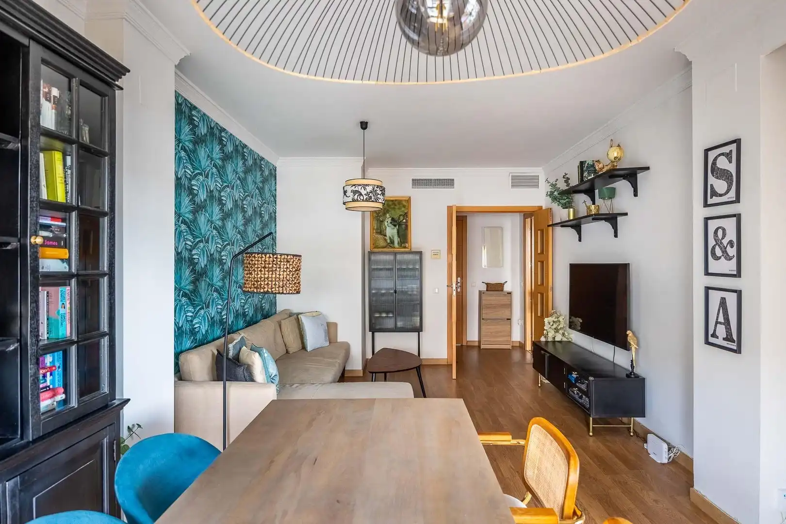 Sala de estar de Piso en venta en Mairena del Aljarafe con Aire acondicionado, Terraza y Trastero