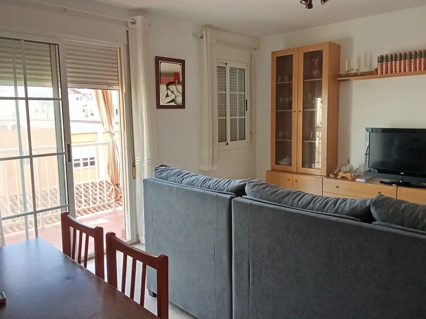 Sala d'estar de Apartament en venda en Peñíscola / Peníscola amb Terrassa, Moblat i Forn